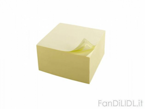 Blocco foglietti (Articoli per ufficio, cartacei, industriali)