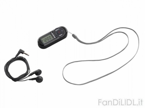 Mini radio FM (Sport e ricreazione)