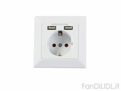 Presa USB da muro (Officina, attrezzi, Lidl tecnico)