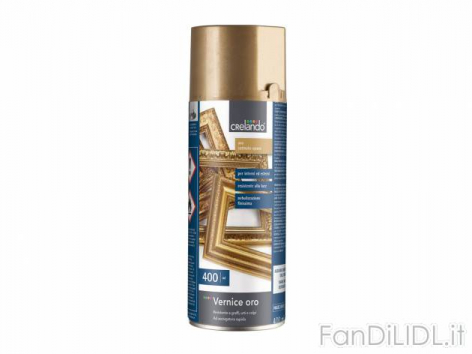 Vernice spray 400ml (Articoli per ufficio, cartacei, industriali)