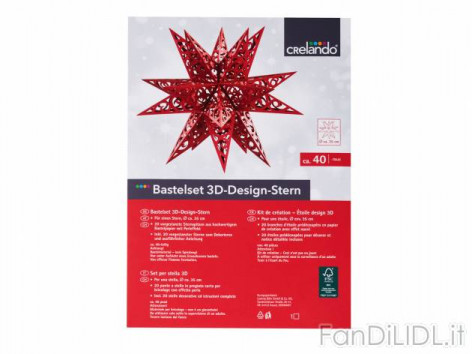 Set bricolage natalizio (Articoli per ufficio, cartacei, industriali)