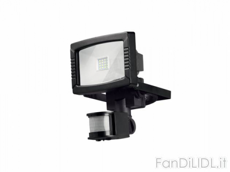 Faro LED con rilevatore (Giardino)