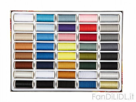 Set filo da cucito (Articoli per ufficio, cartacei, industriali)