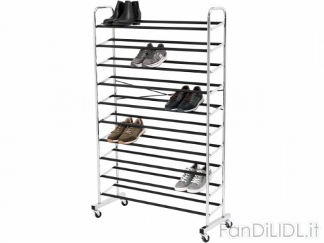 Scarpiera in metallo (Pulizia della casa, sistemazione)