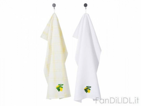 Asciugapiatti ricamati (Cucina)