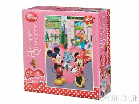 Mini puzzle Minnie Cars (Per bambini)