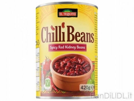 Fagioli al chili (Articoli alimentari)