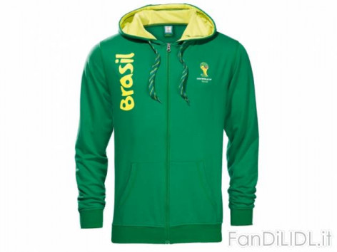 Felpa da uomo, Brasile (Sport e ricreazione)