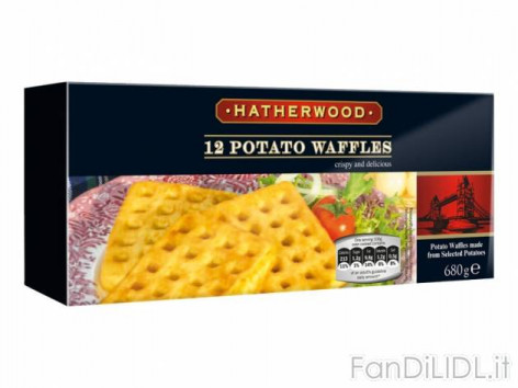 Waffel di purea (Articoli alimentari)