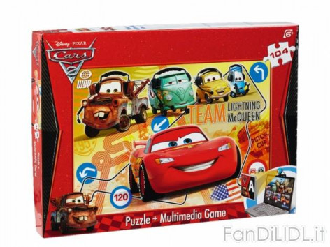 Puzzle Spiderman Cars (Per bambini)