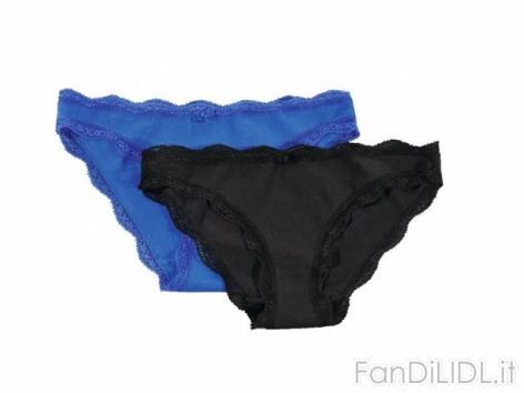 Slip da donna pezzi 2 (Biancheria intima, lingerie)