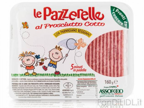 Pazzerelle con prosciutto (Articoli alimentari)