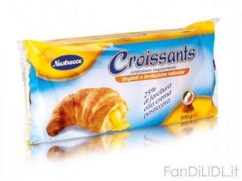 Croissant alla crema (Articoli per ufficio, cartacei, industriali)