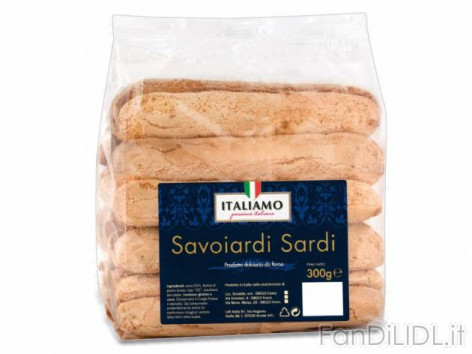 Savoiardi sardi (Articoli alimentari)