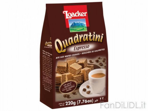 Quadratini wafers (Articoli alimentari)