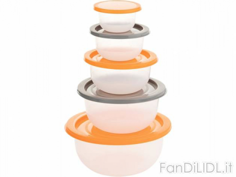 Set ciotole, 5 pezzi (Sport e ricreazione)
