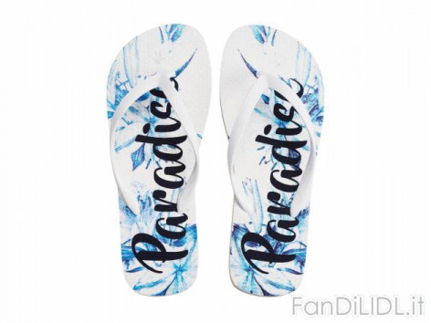 Infradito da donna (Bagno, accessori, interno)