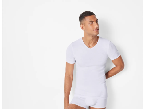 T-shirt intima da uomo, 3 pezzi