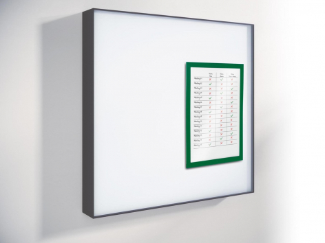 Cornice magnetica autoadesiva, A4 3 pezzi o A3 2 pezzi