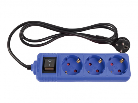 Presa multipla colorata