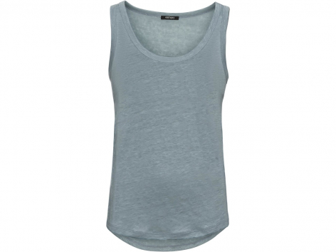 Top in lino da donna