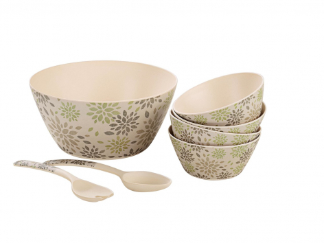 Set insalatiera, 7 pezzi o set contenitori, 4 pezzi