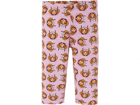 Leggings capri da bambina, 2 pezzi