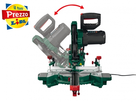 Sega circolare multifunzionale per tagli obliqui