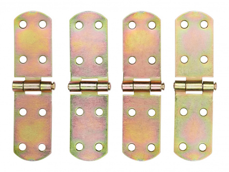 Set cerniere, 2 o 4 pezzi o chiavistello, 1 o 2 pezzi