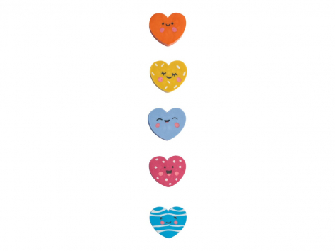 Set gomme per cancellare da collezione