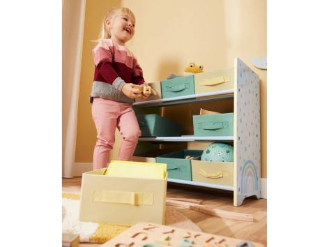 Scaffale portaoggetti per bambini