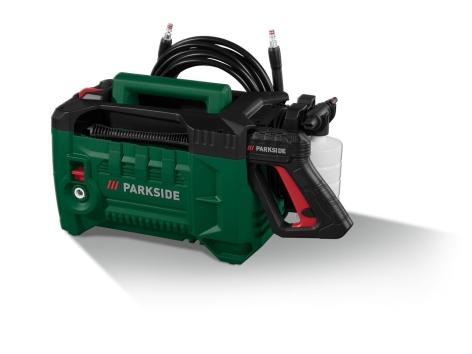 M MINGLE Avvolgitubo Per Idropulitrice 30m | Tamburo In Acciaio Con Staffa E Girello In Ottone | Max 4000 PSI | Accessorio Per Pulizia - 2