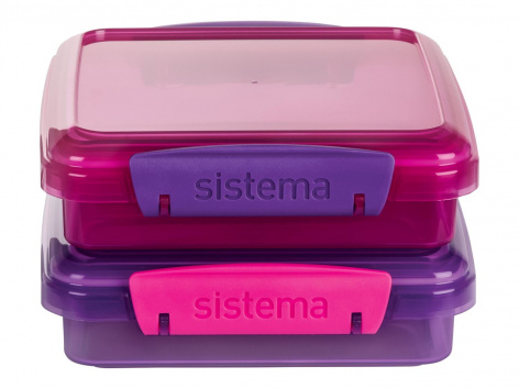 Contenitore porta merenda 1 o 2 pezzi o borraccia 1 o 2 pezzi