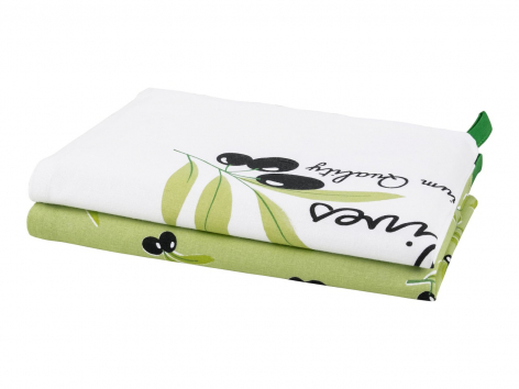 Set asciugapiatti 50x70cm, 2 pezzi