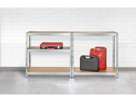 Scaffale in metallo con 5 ripiani