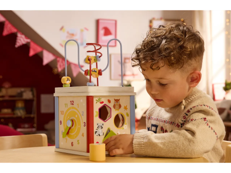 Jeujura 8225 - Casa Del Giardiniere - 50 Pezzi Gioco Di Costruzione In Legno Per Bambini 5+ - Prodotto In Francia