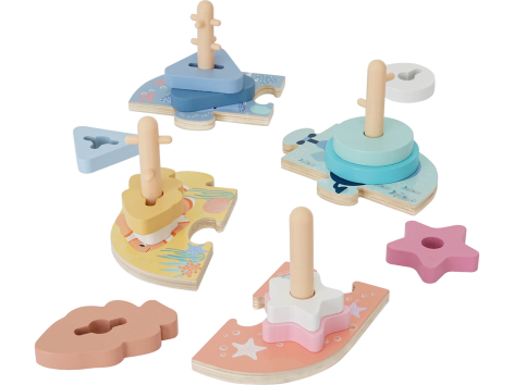 Gioco ad incastro in legno