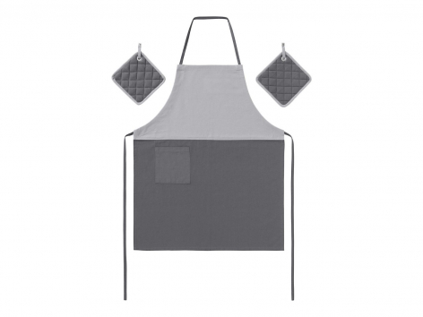 Set grembiule da cucina e guanti forno