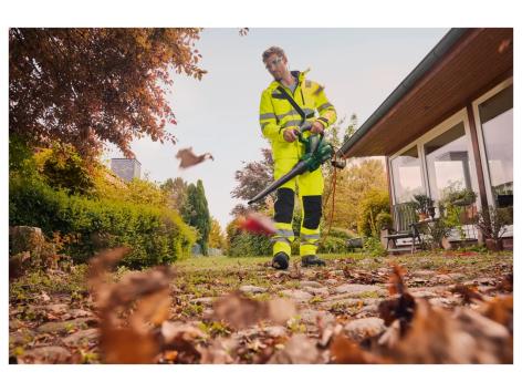 Soffiatore, aspiratore, trituratore per foglie