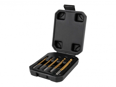 Set 15 Punte Forstner Per Legno 10-50 Mm - Per Fori A Fondo Piatto, In Acciaio, Custodia In Legno