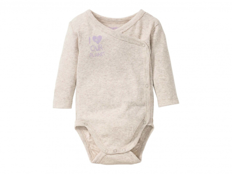 Body a manica lunga da neonati, 2 pezzi