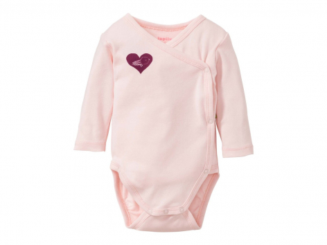 Body a manica lunga da neonati, 2 pezzi