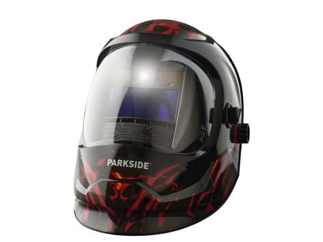 Maschera automatica da saldatore con LED