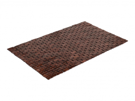 Tappeto bagno in bambù 50x80 cm