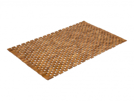 Tappeto bagno in bambù 50x80 cm