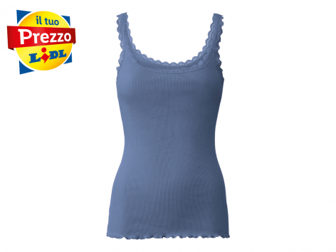 Canotta da donna con pizzo