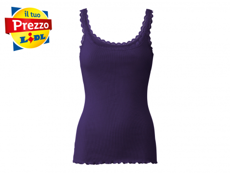 Canotta da donna con pizzo