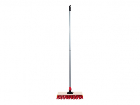 Scopa con manico telescopico