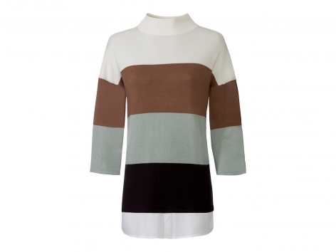 Pullover-camicia da donna