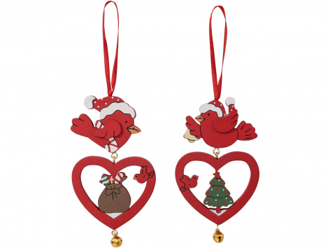 Decorazioni natalizie in legno